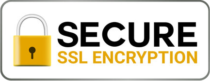 Secured with SSL Encryption