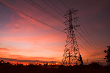 Texas power lines